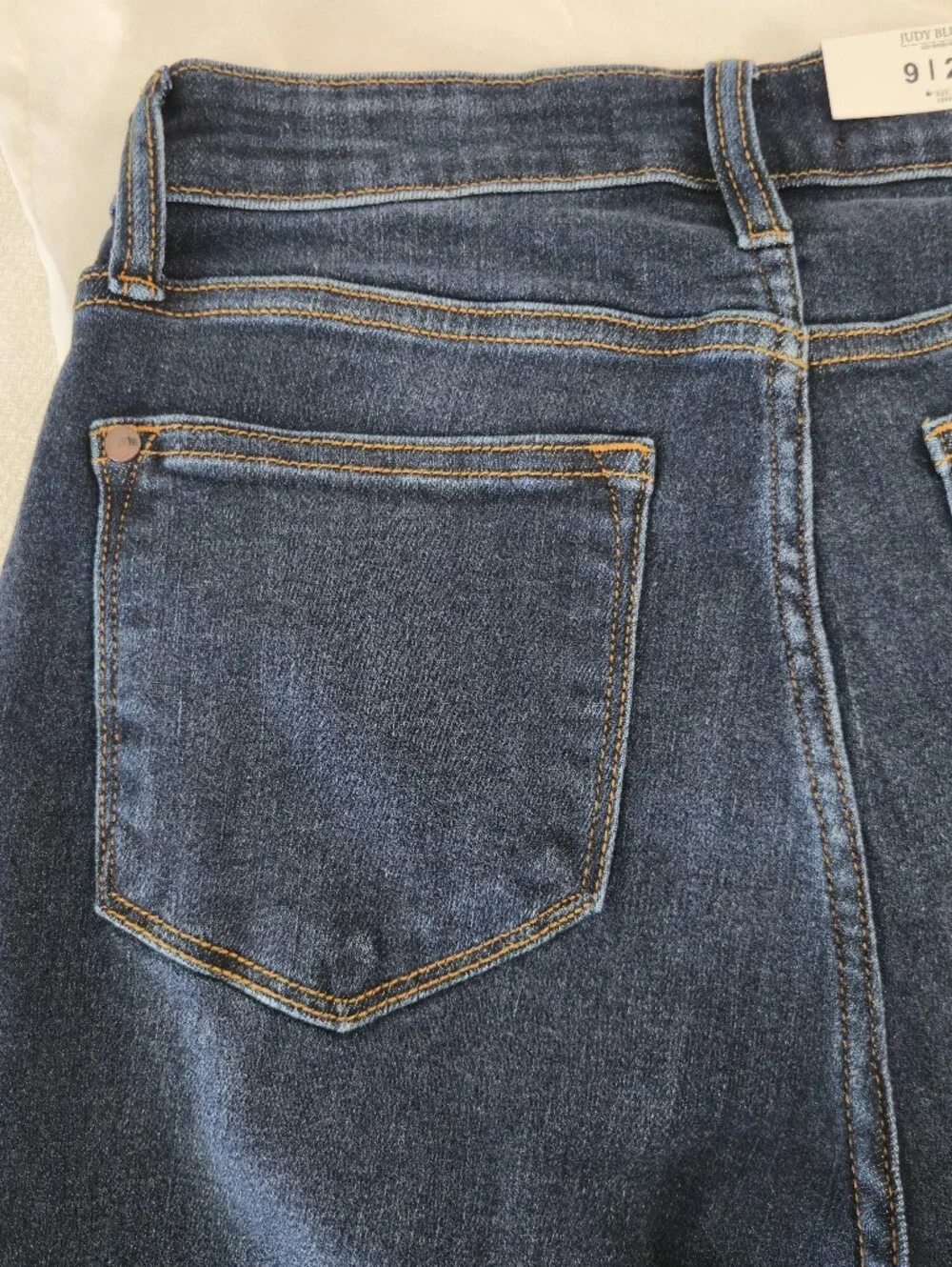 Judy Blue Mid Rise Bootcut Jeans Size 9/29 Dark Wash NWT
